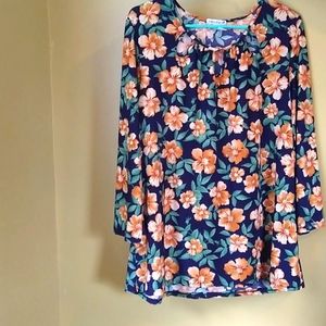 Emily Stacy Dress Floral Shirt